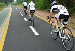 Cross country cycling